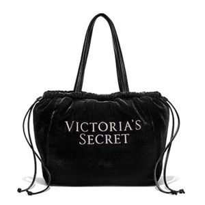 Brand New Luxe Velvet Tote Bag Victoria’s Secret